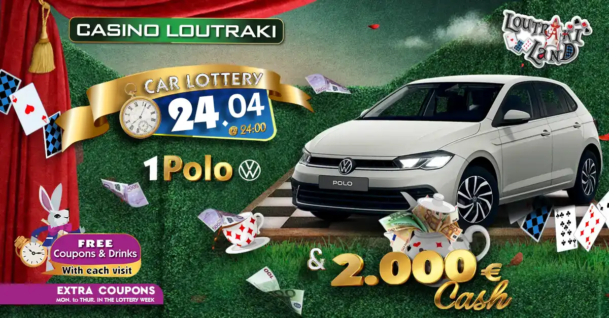 Casino Loutraki - Volkswagen Polo April Lottery